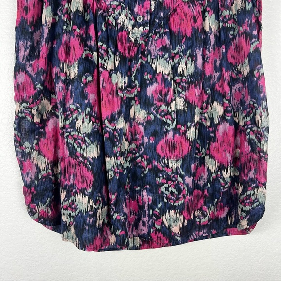 Isabel Marant Monya Printed Cotton Skirt Faded Night size M - Picture 4 of 8